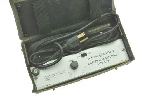 General Electric GE H-10 Halogen Leak Detector