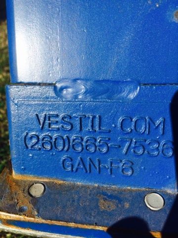 VESTIL ADJUSTABLE STEEL GANTRY CRANE - AHS-6-10-12