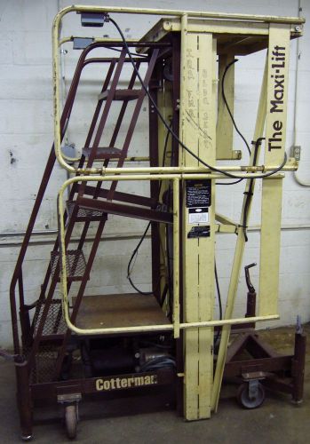 Cotterman Maxi-Lift 15&#039; Hydraulic Work Platform ML-15BH