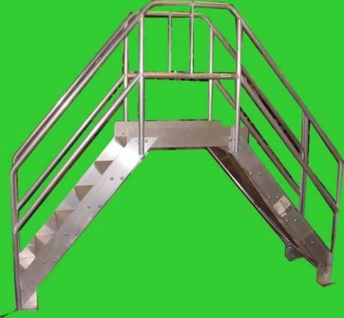 50&#034; scaffold All Aluminum Cross Over Ladder