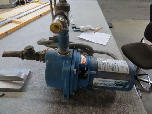 Goulds Pumps 3/4hp Irri-gator GT073 Centrifiugal pump