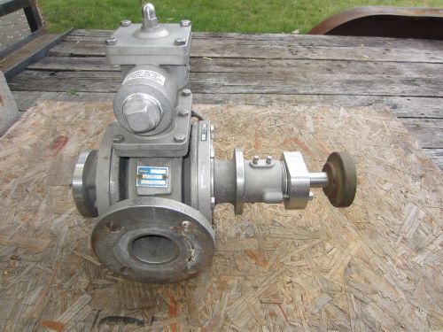 Blackmer 2 1/2&#034; stainless steel pump snp 2.5 w/ relief valve for sale