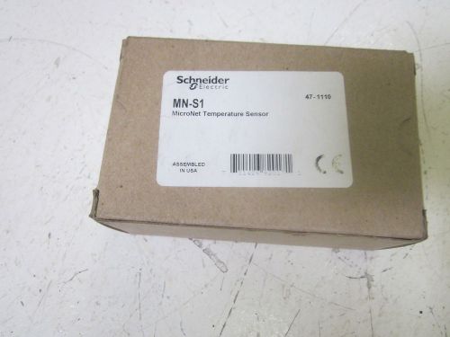 SCHNEIDER ELECTRIC MN-S1 MICRONET TEMPERATURE SENSOR FIRE ALARM  *NEW IN A BOX*