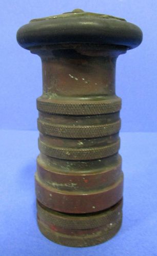 1 1/2&#039; BRASS FIRE HOSE NOZZLE