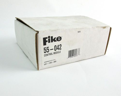 Fike 55-042 Supervised Control Module Switch Non-Isolator Fire Alarm Rev6 =NIB=