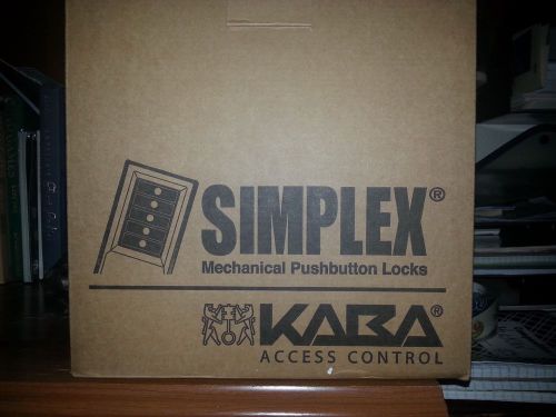 Simplex Mechanical Push button lock - KABA Access Control
