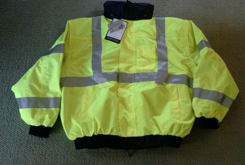 Occunomix Bomber Jacket XL. Wears 4 ways ANSI 107-2010 Class 3 NWT