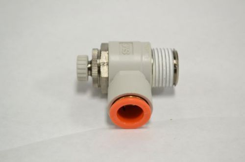 NEW SMC AS4201F 1/2IN NPT 3/8IN TUBE CONTROL VALVE B240801