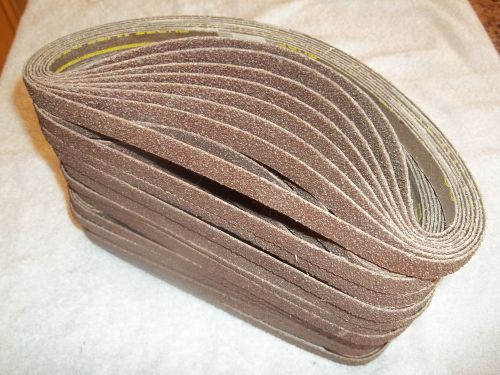 3m 1/2&#034; x 24&#034; : 36 grit  sanding belts new w/out pkg # 51144 for sale