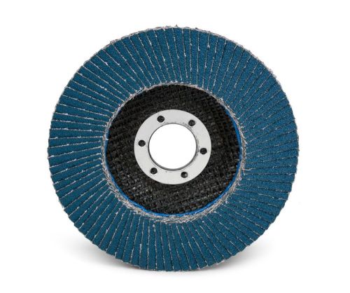 3M Flap Disc 566A, T29, 4-1/2&#034; Diameter, 60 Grit, 7/8&#034; Arbor (Pack of 10)