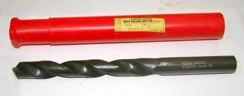 Kobelco 13/16&#034; x 10-1/4&#034; (OAL) List 2625 2 FLT Oil-Hole Drill - Straight Shank