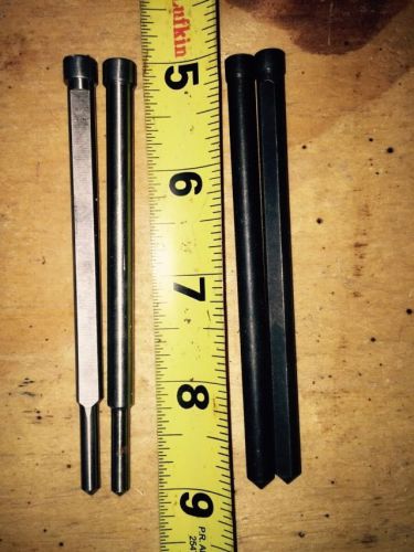 Annular cutter guide pins / pilot 1/4 diameter 4&#034; oal for sale