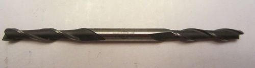 DoAll 3/16 2 Flute Double End HSS End Mill 3/16 Shank 1&#034; Flute Length NEW