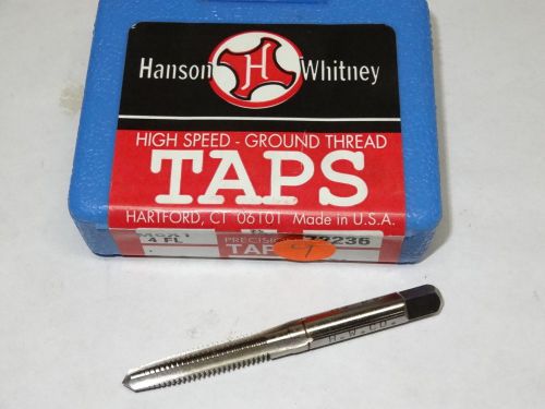 new HANSON WHITNEY M6 X 1 D5 4FL D-5 HSS Taper Spiral Point Tap 72236 USA