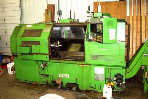 IKEGAI TUR 25 CNC Lathe 1989  with Fanuc 10T Controller