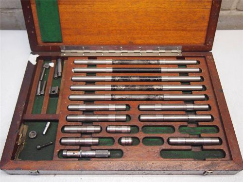 Pratt &amp; Whitney End Measure Gauge Rods Devlieg Spiramatic Jig Mill