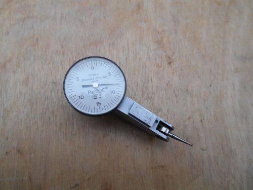 Brown &amp; sharpe 7030-3  bestest  dial indicator , .0005&#034; for sale