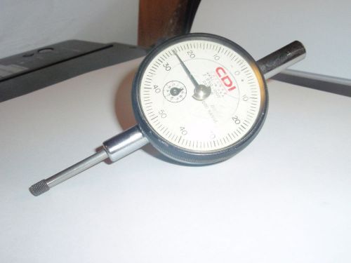 CDI  1&#034;  Dial Indicator. .001 Grad.  USA made.  Model 2-B50-1000  Used