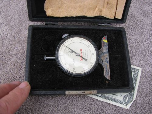 Starrett 431 .0005 1/2&#034; travel dial depth gage as is toolmaker tool tools