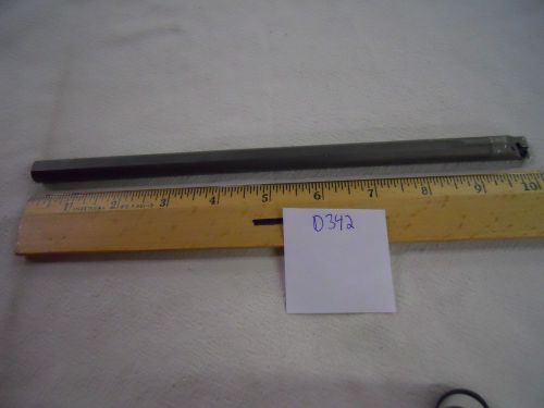 1 NEW KENNAMETAL 12 MM SHANK CARBIDE BORING BAR. TAKES CPMT 21.51 INSERT  D342