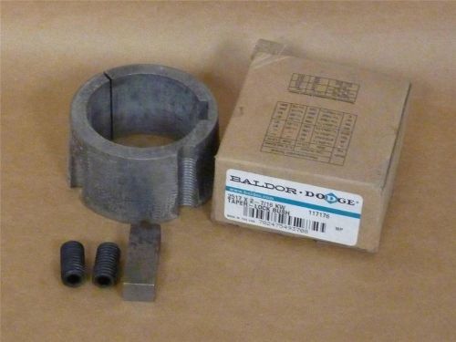 Baldor dodge 117176 taper lock bushing 2517 x 2-7/16 keyway for sale