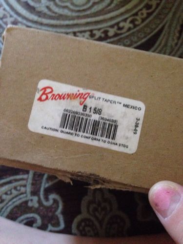 NEW! Browning Split Taper Bushing B 1 5/8 (D4)