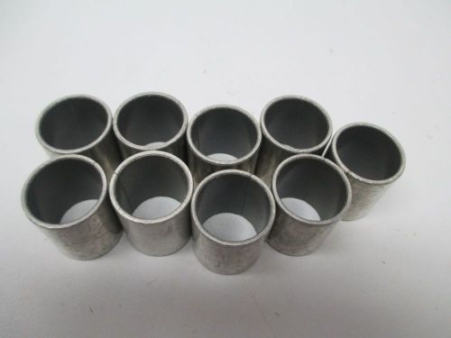 Lot 9 new garlock 12du16 steel bushing 22x19x25mm d260058 for sale