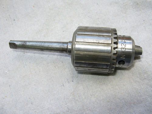 JACOBS Heavy Duty Chuck no. 32 Cap. 0-3/8&#034; Drill Press Hartford Ct. USA