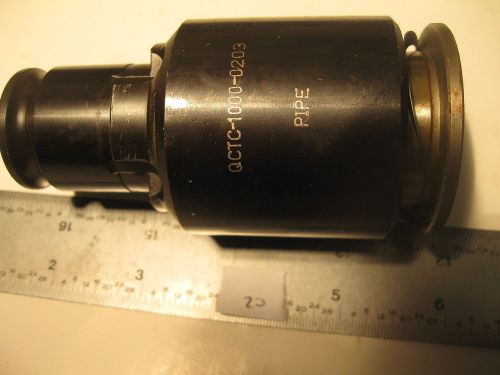 Carboloy Quick Change Tap Chuck Collet Bilz 2 QCTC-1000-0203 PIPE w/hole(20)