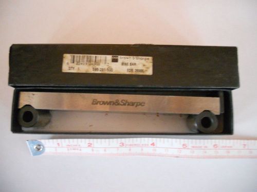 Brown and Sharpe 5” SINE BAR, MACHINIST TOOLS