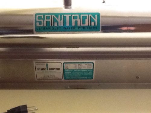 Sanitron Ultraviolet Water Purifier Model No. S50C