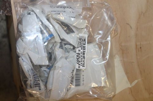 Lot of 16 swagelok ss-qc4-b1-400k5 stainless tube fitting 1/4in quick-connect for sale