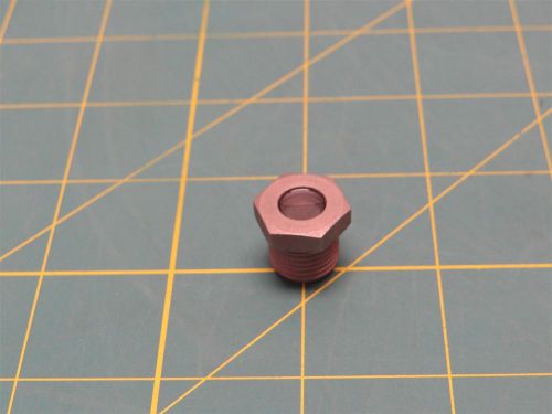 1/4&#034; NPT Metal Sight Glass Window / Sight Flow Indicator