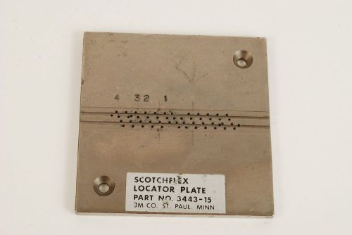 Scotchflex Locator Plate 3443-15