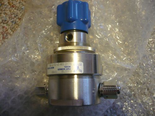 Used  parker veriflo sq340-50w-2p-fs-ff-pm 43800798 131659 regulator for sale