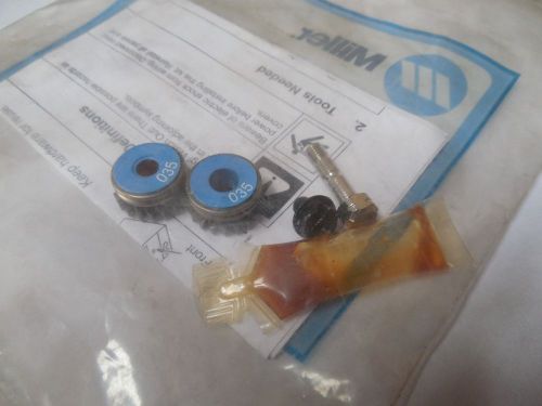 NEW Miller Welding Drive Roll Kit .035&#034; (XR Edge Gun) - 194115