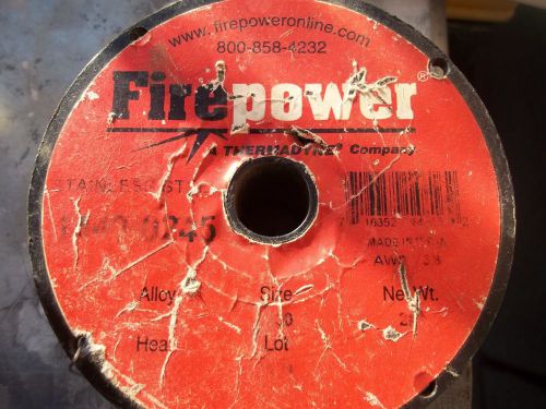 2 Lb Spool FirePower Stainless Steel .030&#034; Mig Welding Wire 1440G0245