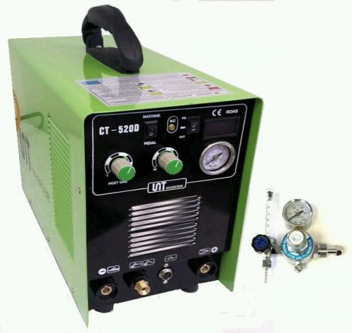 SIMADRE UNT NEW CT520D 50A PLASMA CUTTER 200A TIG/MMA/ARC WELDER ARGON REGULATOR