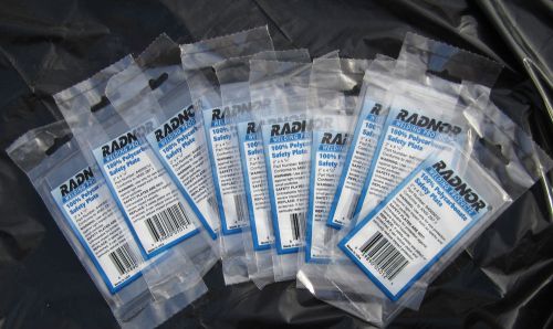 Lot of 50 Radnor 100% polycarbonate welders helmet lens safety plates 2 x 4 1/4