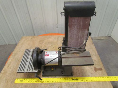 Dayton 6Y001 6&#034; Belt Sander/9&#034; Disc Sander 3/4 HP 3450 RPM 120V Benchtop Combo