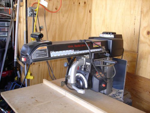 CRAFTSMEN PROFESSIONAL SERIES 10&#034; Radial Arm Saw SELDOM USED!