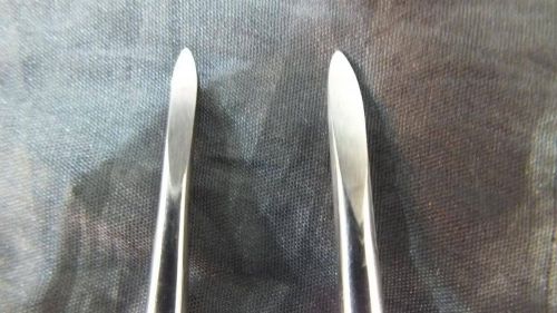 Dental Straight Elevator Pair cross bar ADDLER German Stainless