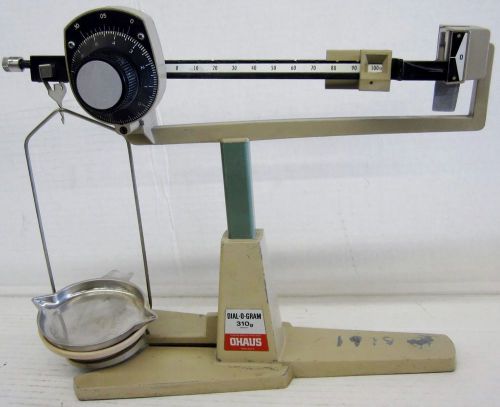 OHAUS 1928 DIAL-O-GRAM 310G BALANCE SCALE