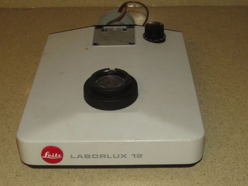 ++ LEITZ LABORLUX 12 MICROSCOPE BASE