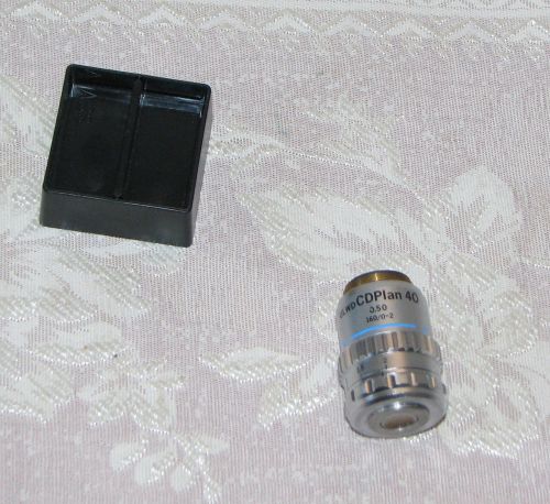 Olympus ULWD CDPLANO 40 0.50 160/0-2 Objective - Japan