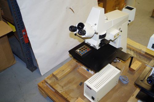 CARL ZEISS  AXIOTRON OPTICAL MICROSCOPE &amp; POWER SOURCE