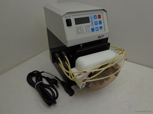 Idex Ismatec MCP peristaltic pump ISM404C 8-roll 4-chann 0.002–230ml w/Warranty