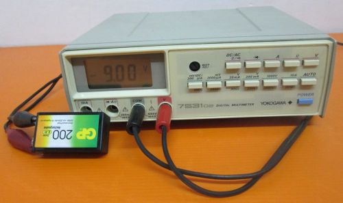 Yokogawa 753102 digital multimeter 7531-02 for sale