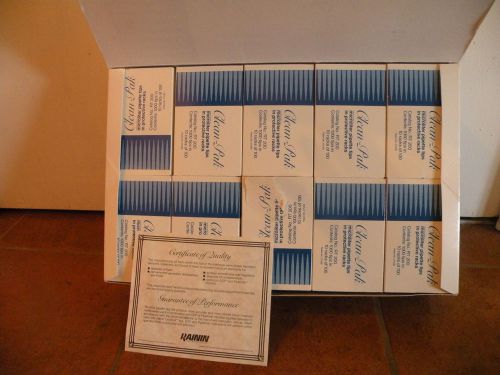 New Case RAININ RT-200 1000ul 1000  Pipet PipetteTips (10 Racks of 100)