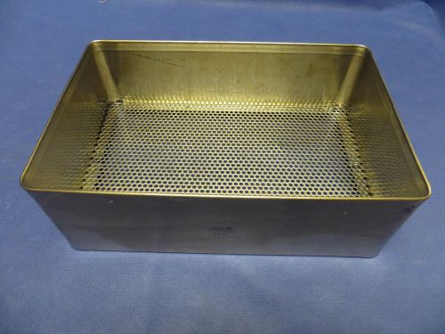 CODMAN # 21-3000 STAINLESS STERILIZATION BASKET 10&#034; x 6-1/2&#034; x 3-1/2&#034;